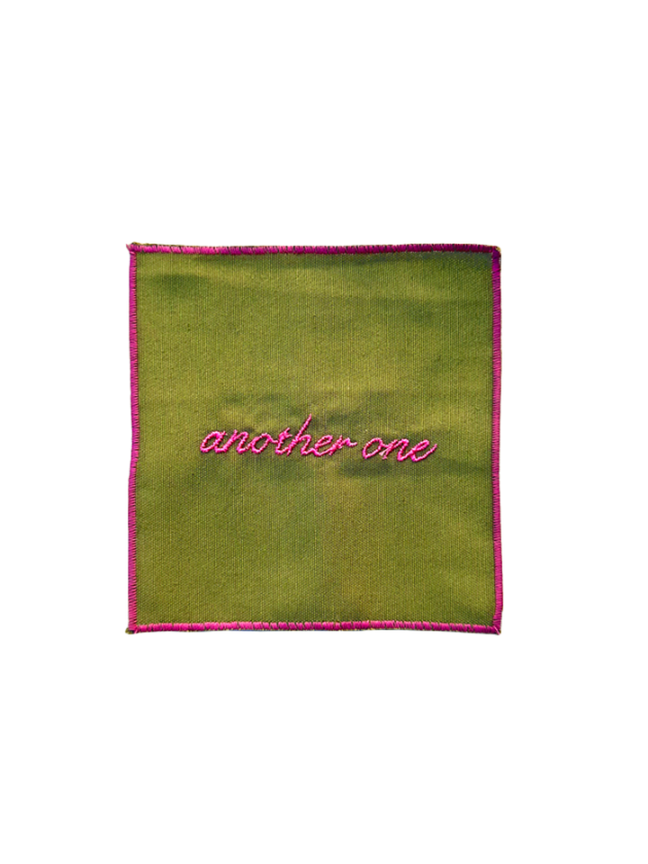 Set di tovaglioli da cocktail - Verde oliva e Fucsia