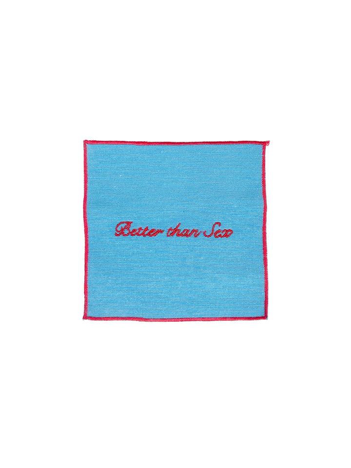Set di tovaglioli da cocktail - Azzurro e Rosso