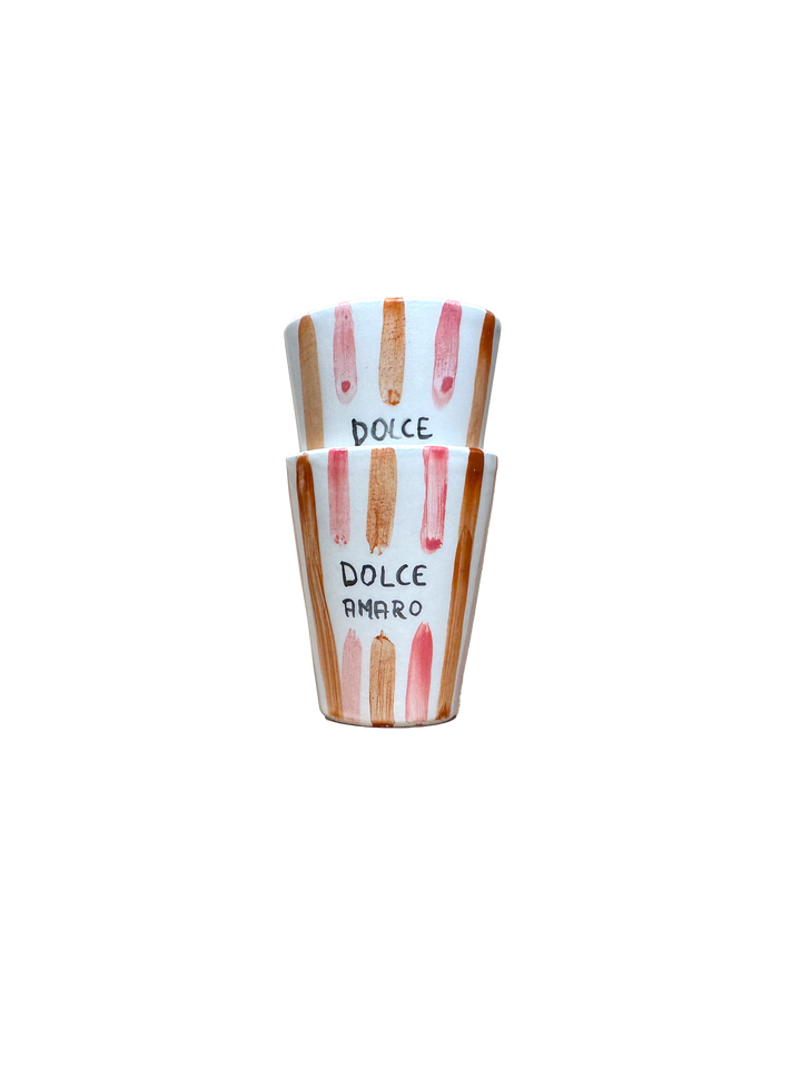 Set di 2 bicchierini da shot  - Dolce Amaro
