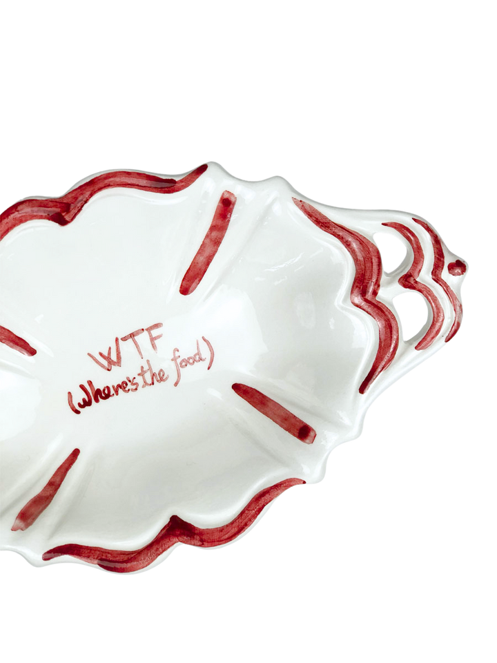 Ciotola per aperitivo "WTF"