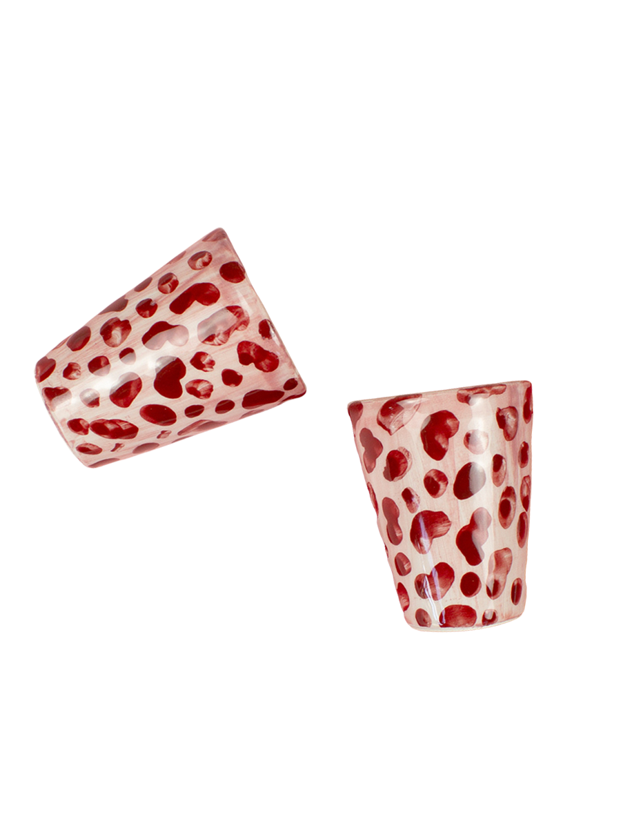 Set di bicchierini da shot - Pink Spots