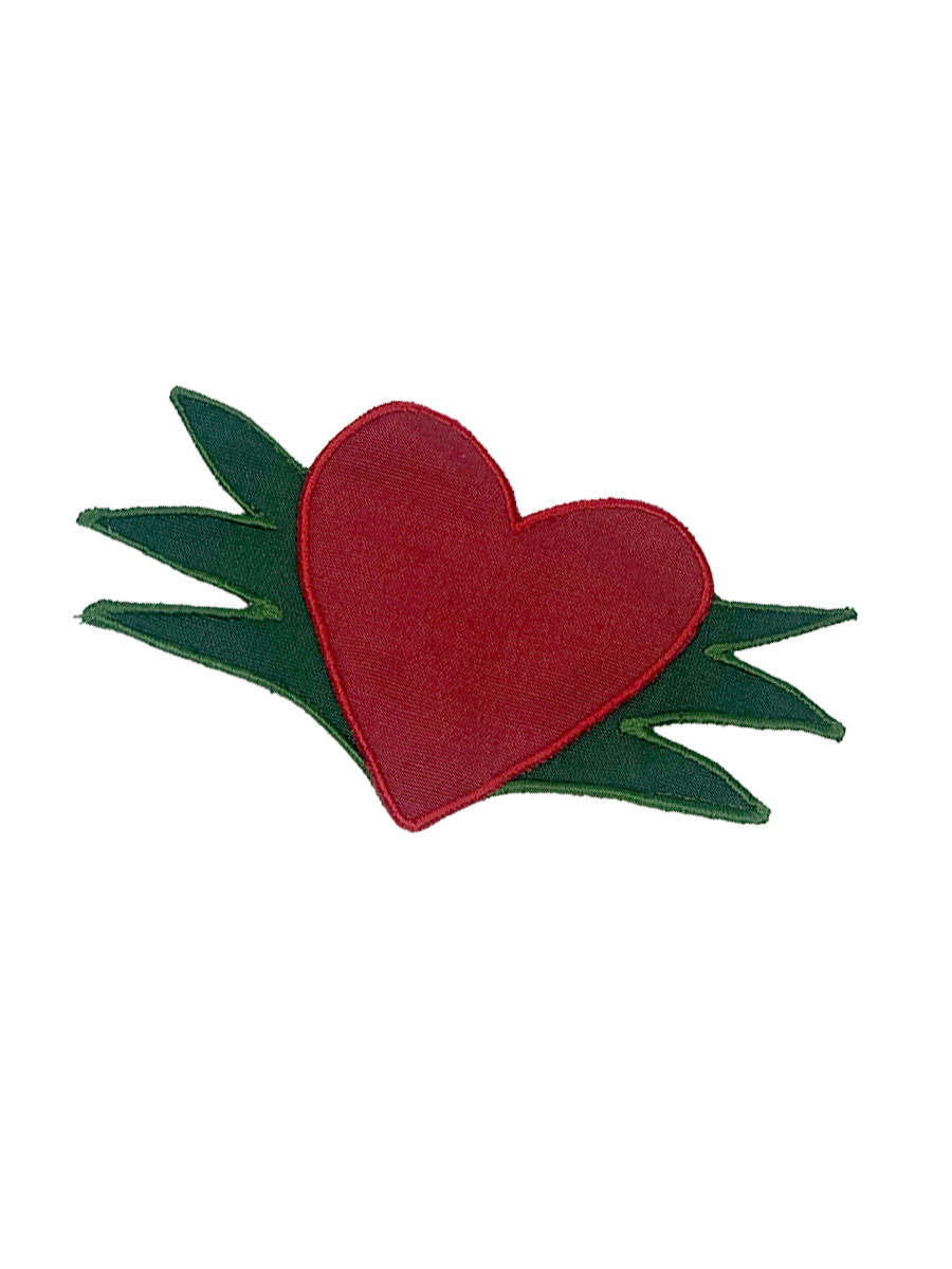 Set di 4 tovaglioli da cocktail - Cuore