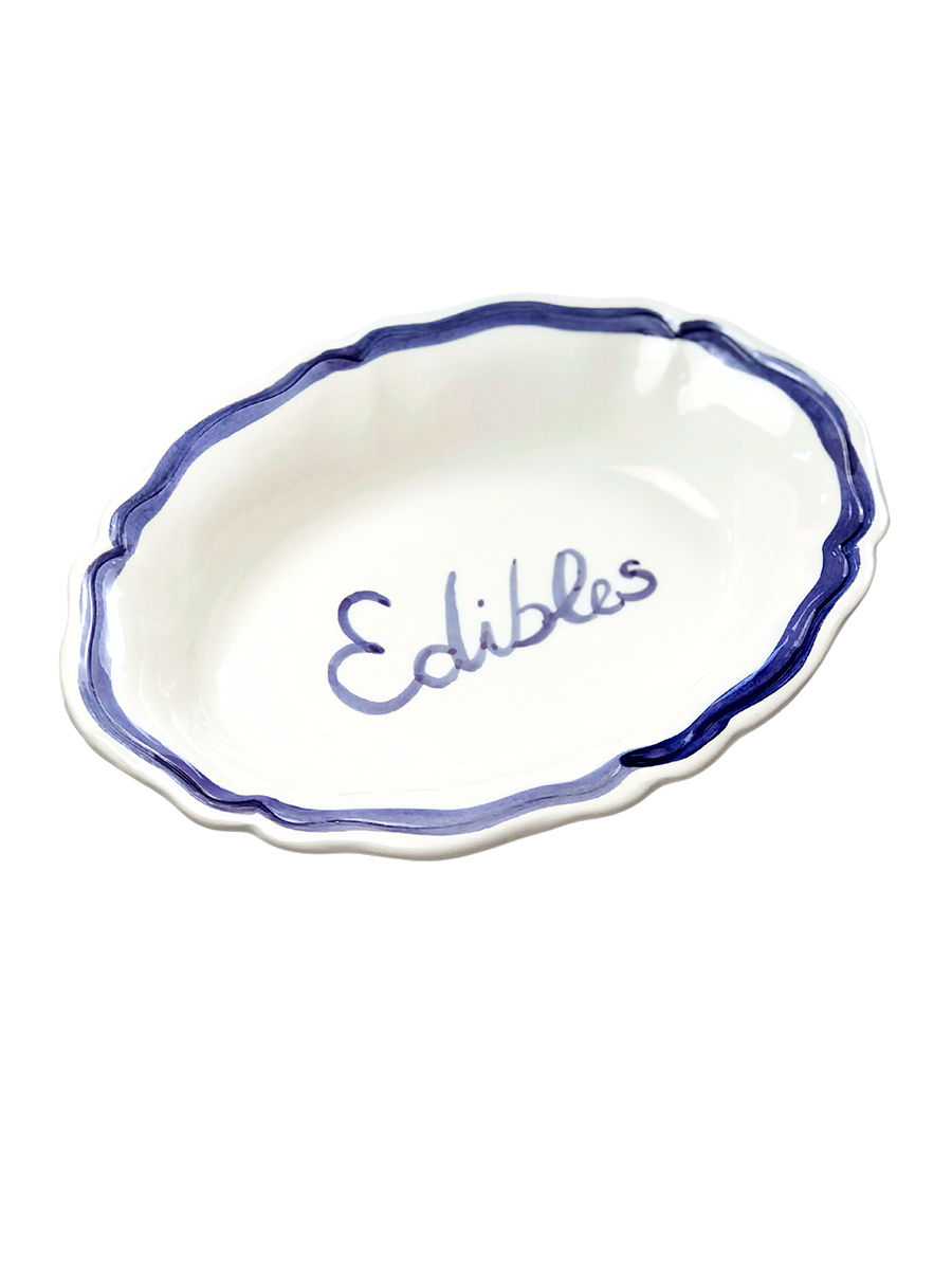 Piatto Ovale "Edibles”