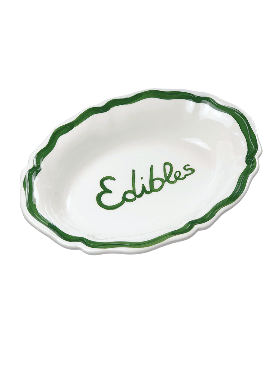 Piatto Ovale "Edibles”