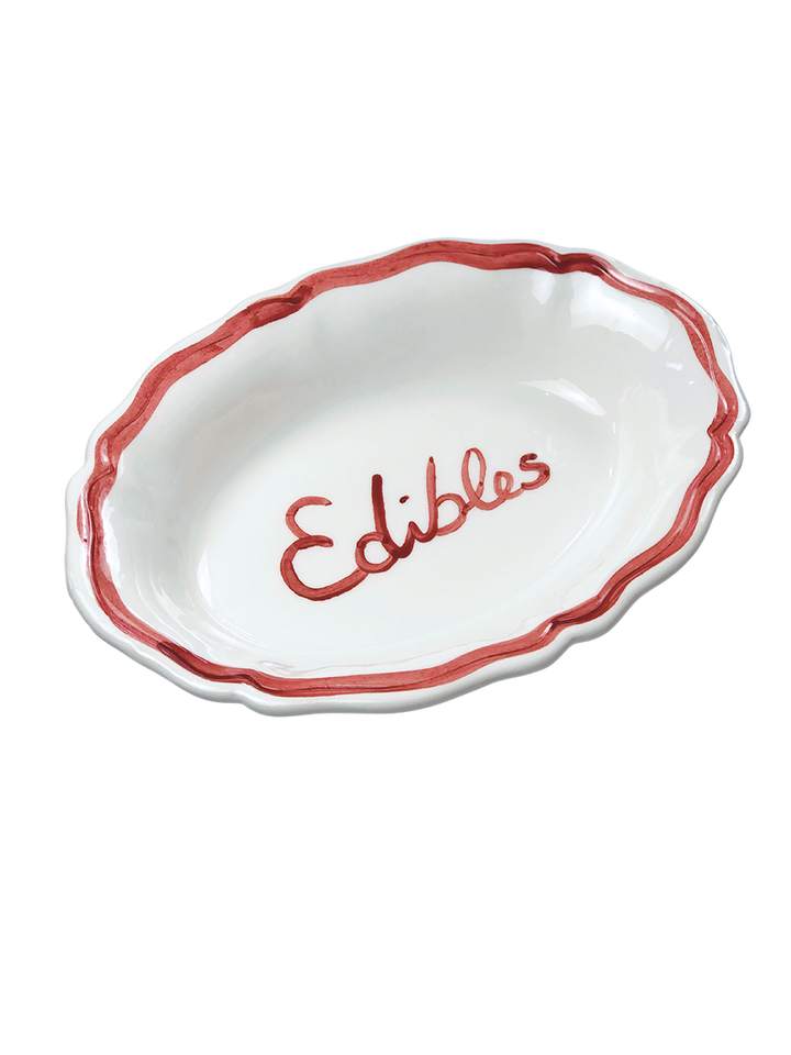 Piatto Ovale "Edibles”