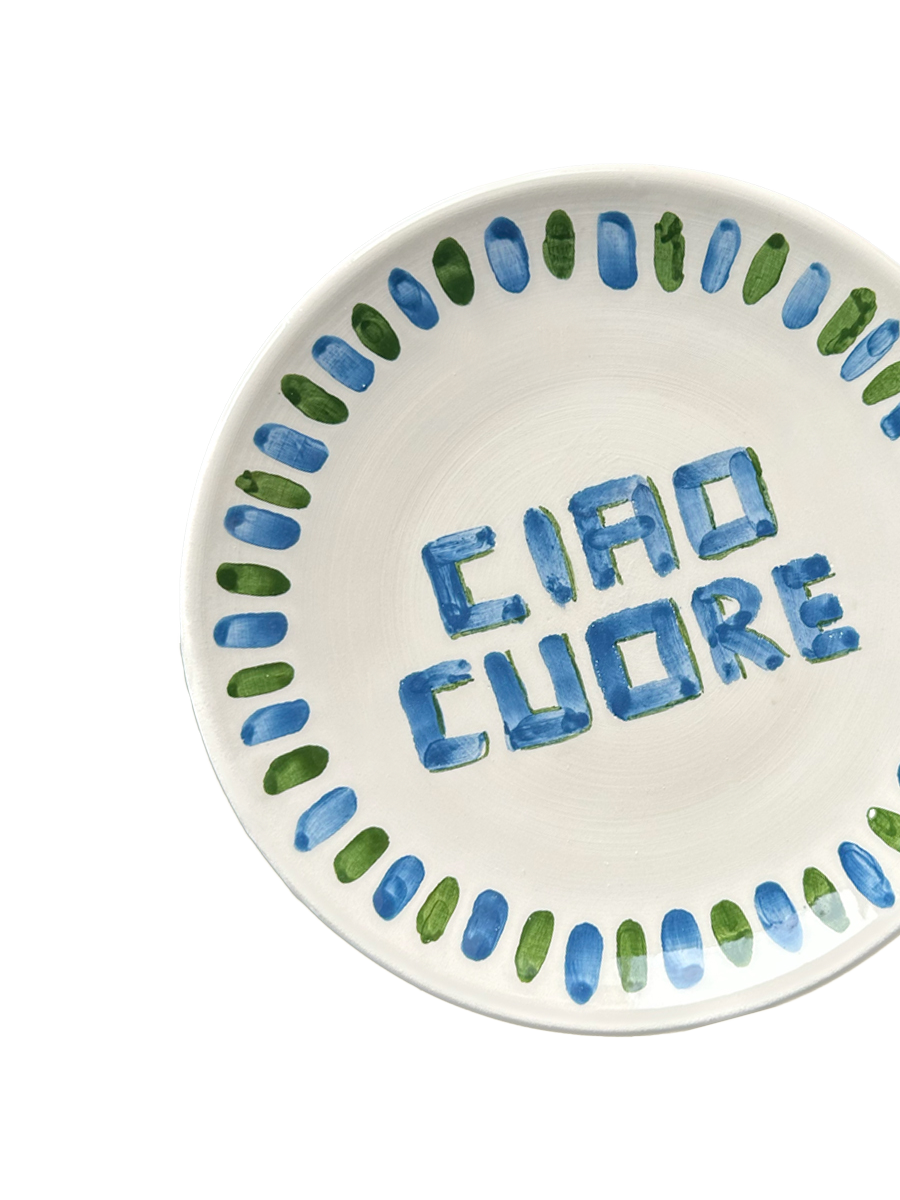 Piatto "Ciao Cuore"