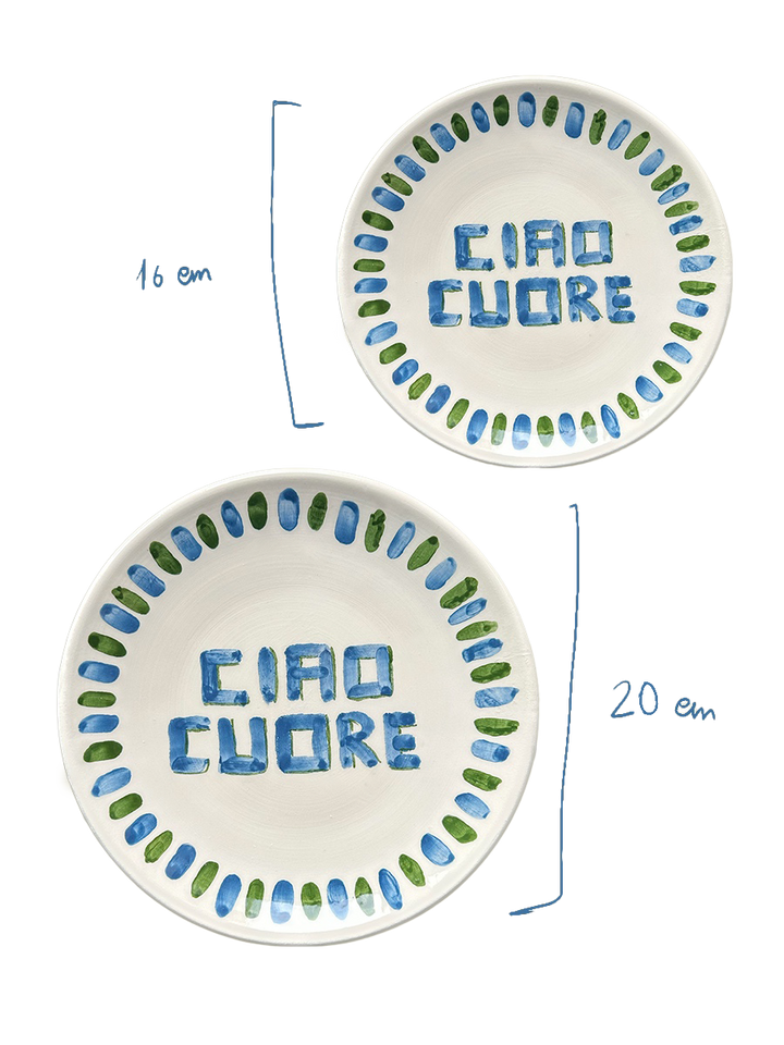 Piatto "Ciao Cuore"