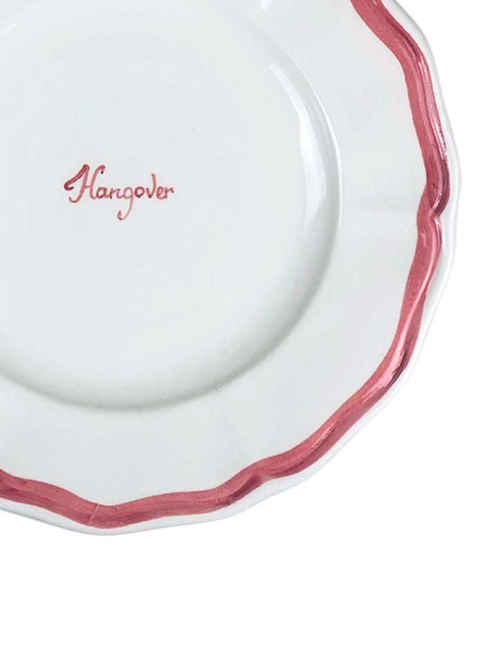 Piatto Fil Rouge "Hangover"