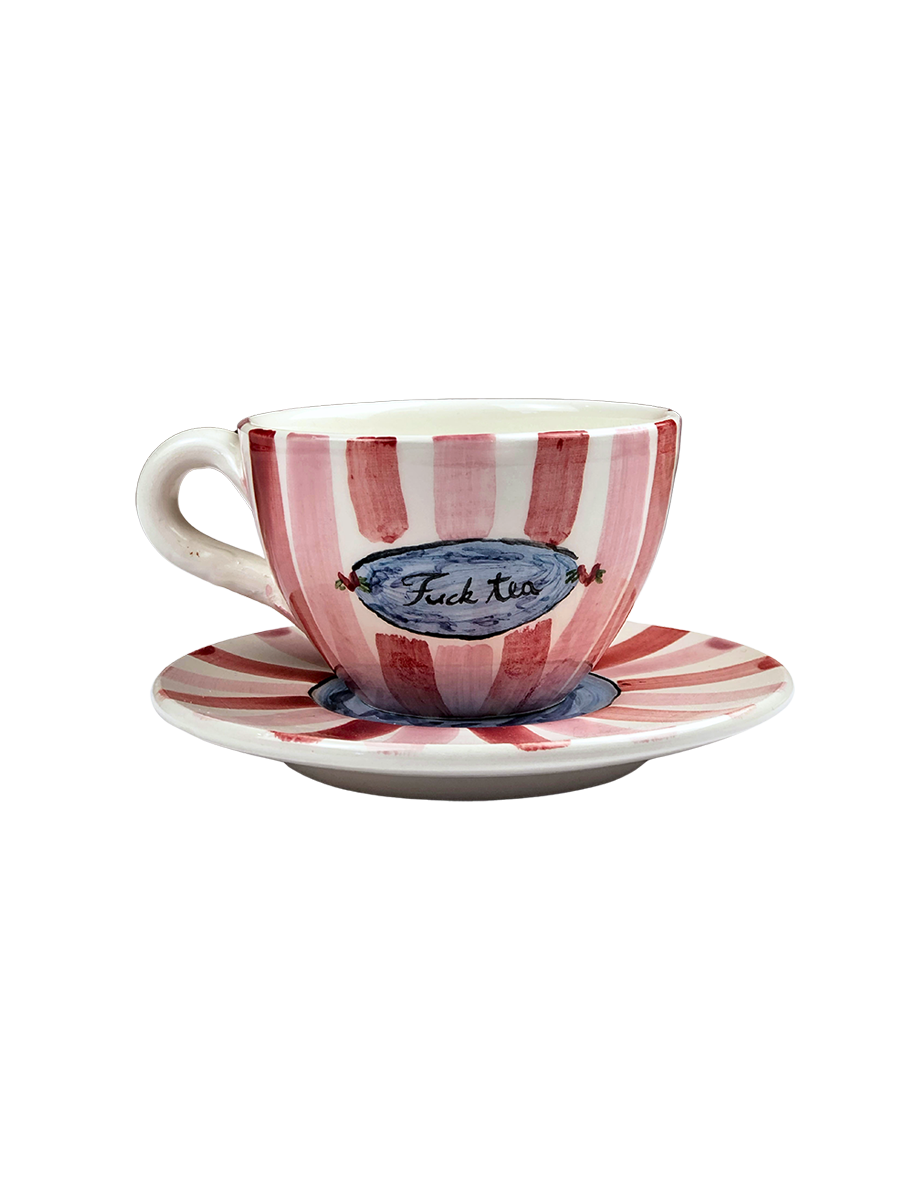Tazza “F*ck Tea” -Collezione Spring Has Sprung