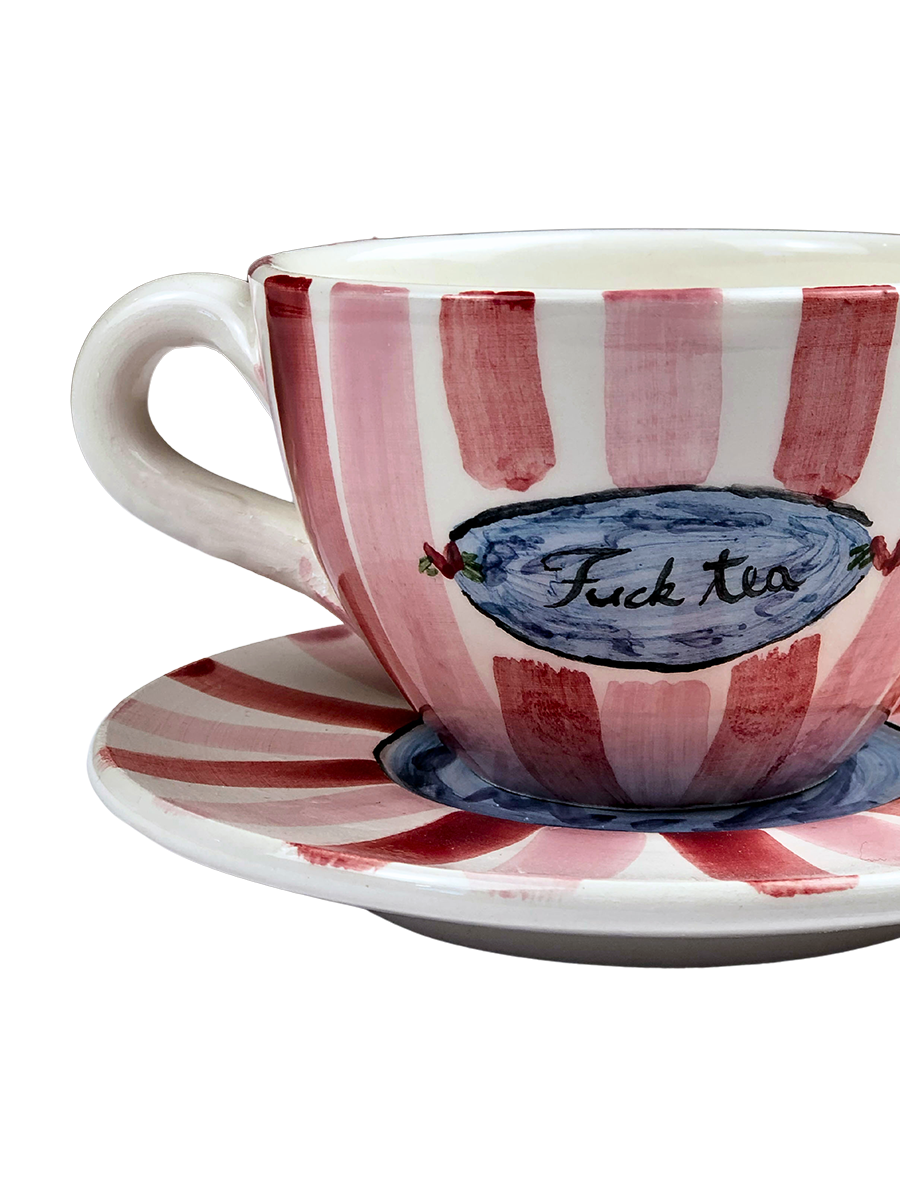 Tazza “F*ck Tea” -Collezione Spring Has Sprung