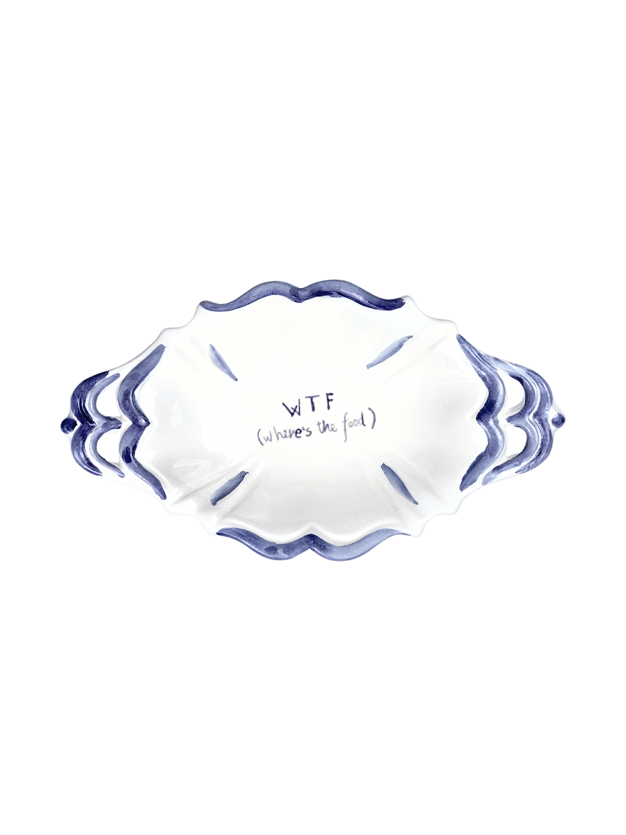 Ciotola per aperitivo "WTF"