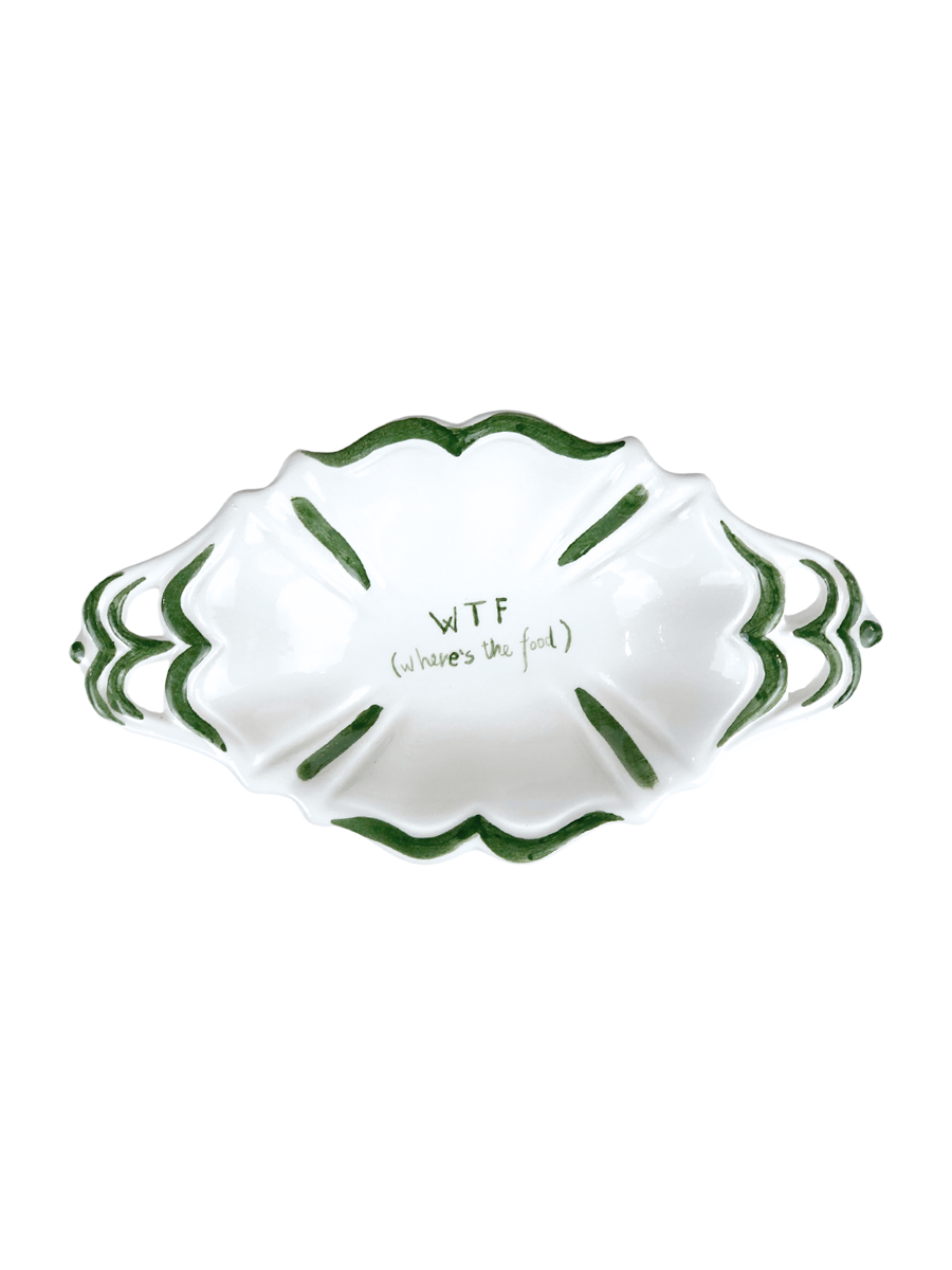 Ciotola per aperitivo "WTF"