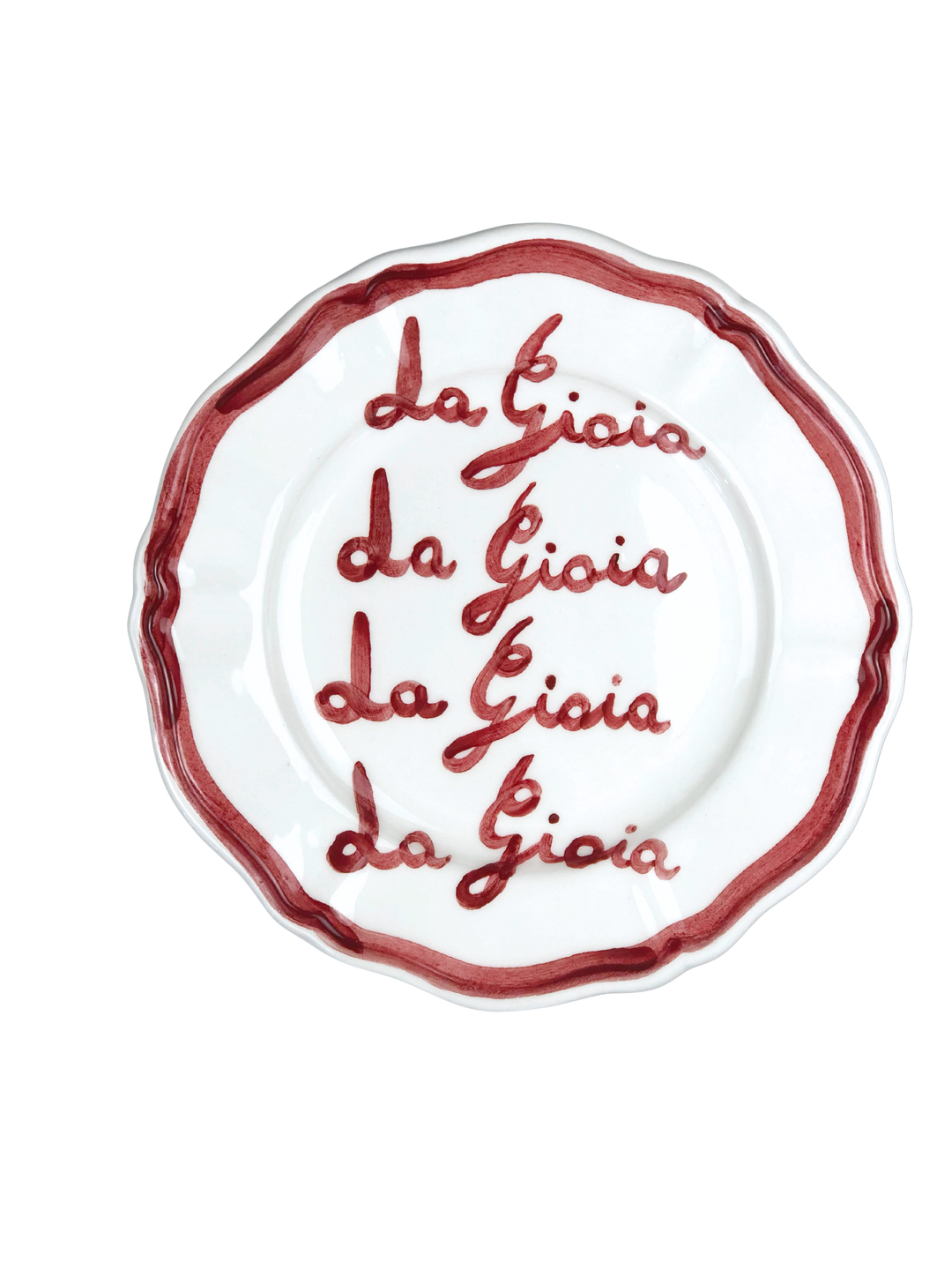 Piatto Fil Rouge "La Gioia"