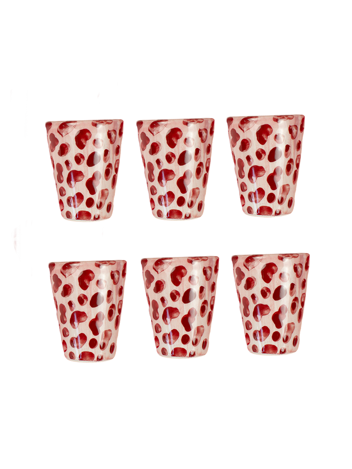 Set di bicchierini da shot - Pink Spots