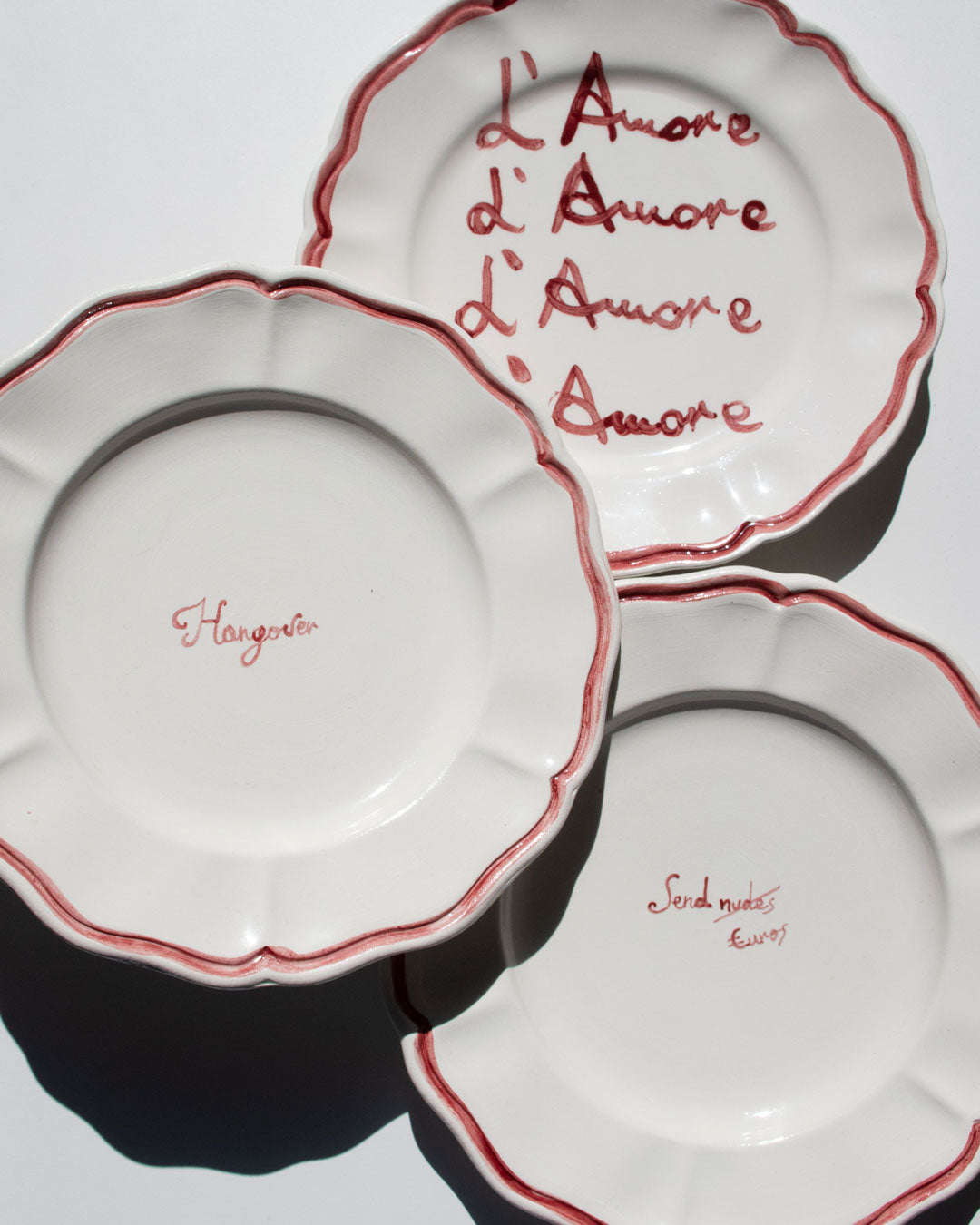 "L'amore" Fil Rouge Plate