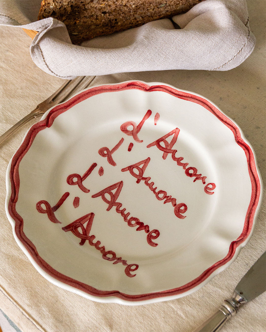 "L'amore" Fil Rouge Plate