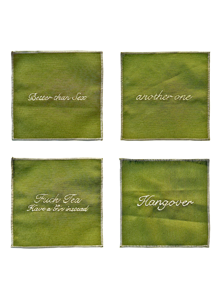 Set of 4 Cocktail Napkins