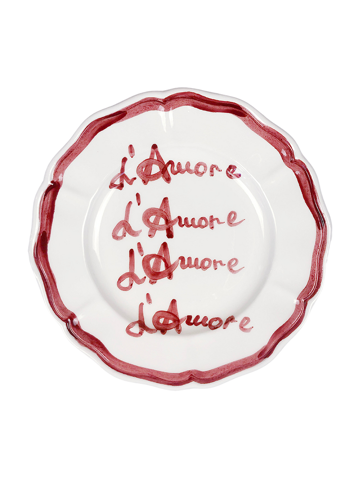 "L'amore" Fil Rouge Plate