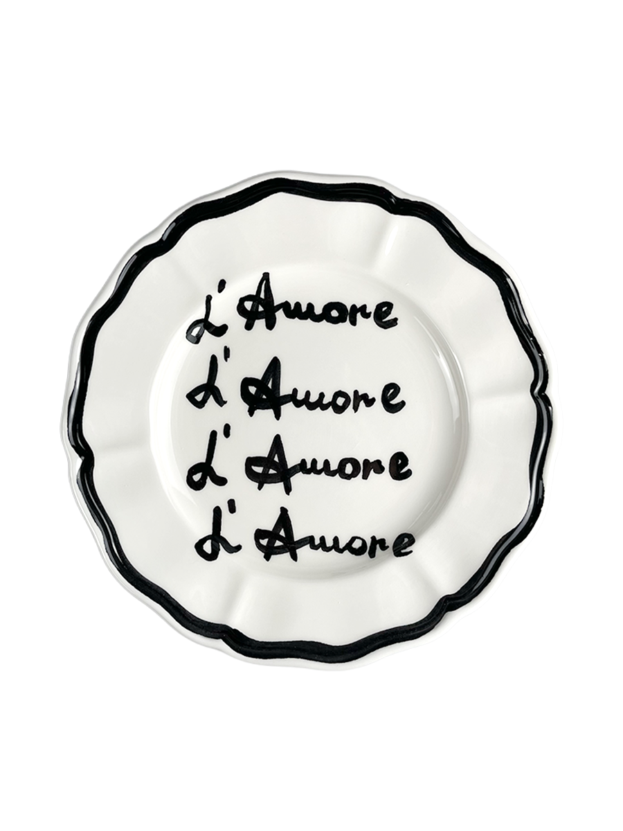 Piatto Fil Rouge "L'amore"
