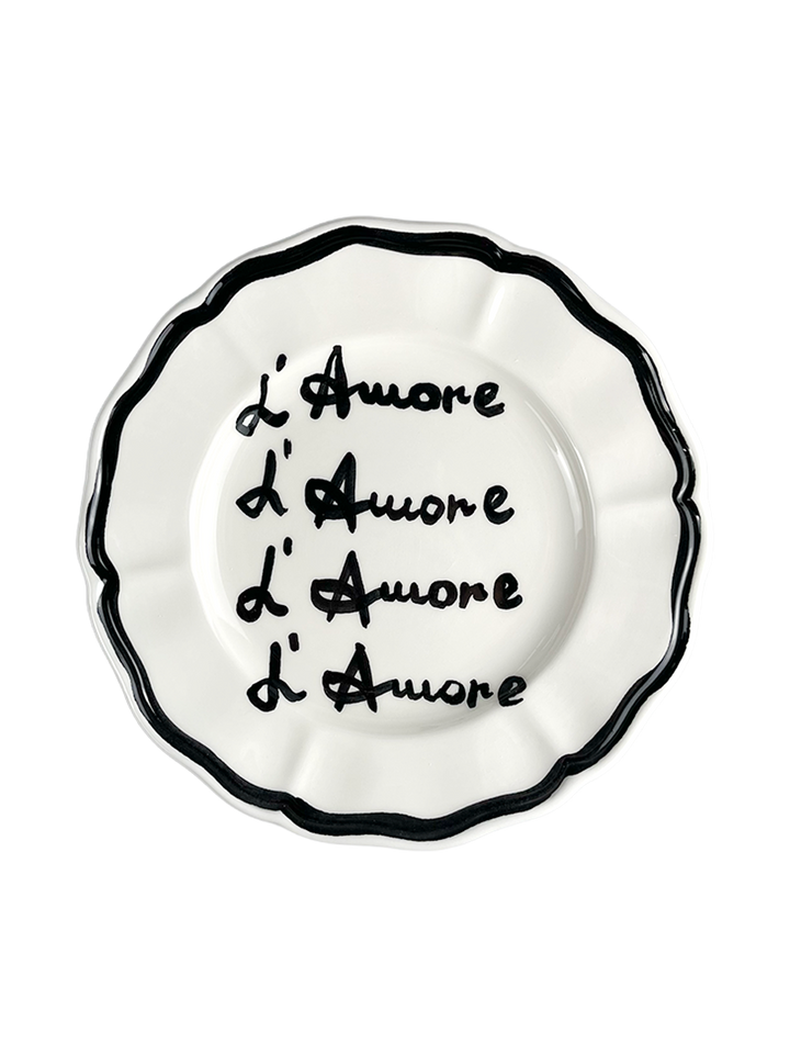 Piatto Fil Rouge "L'amore"