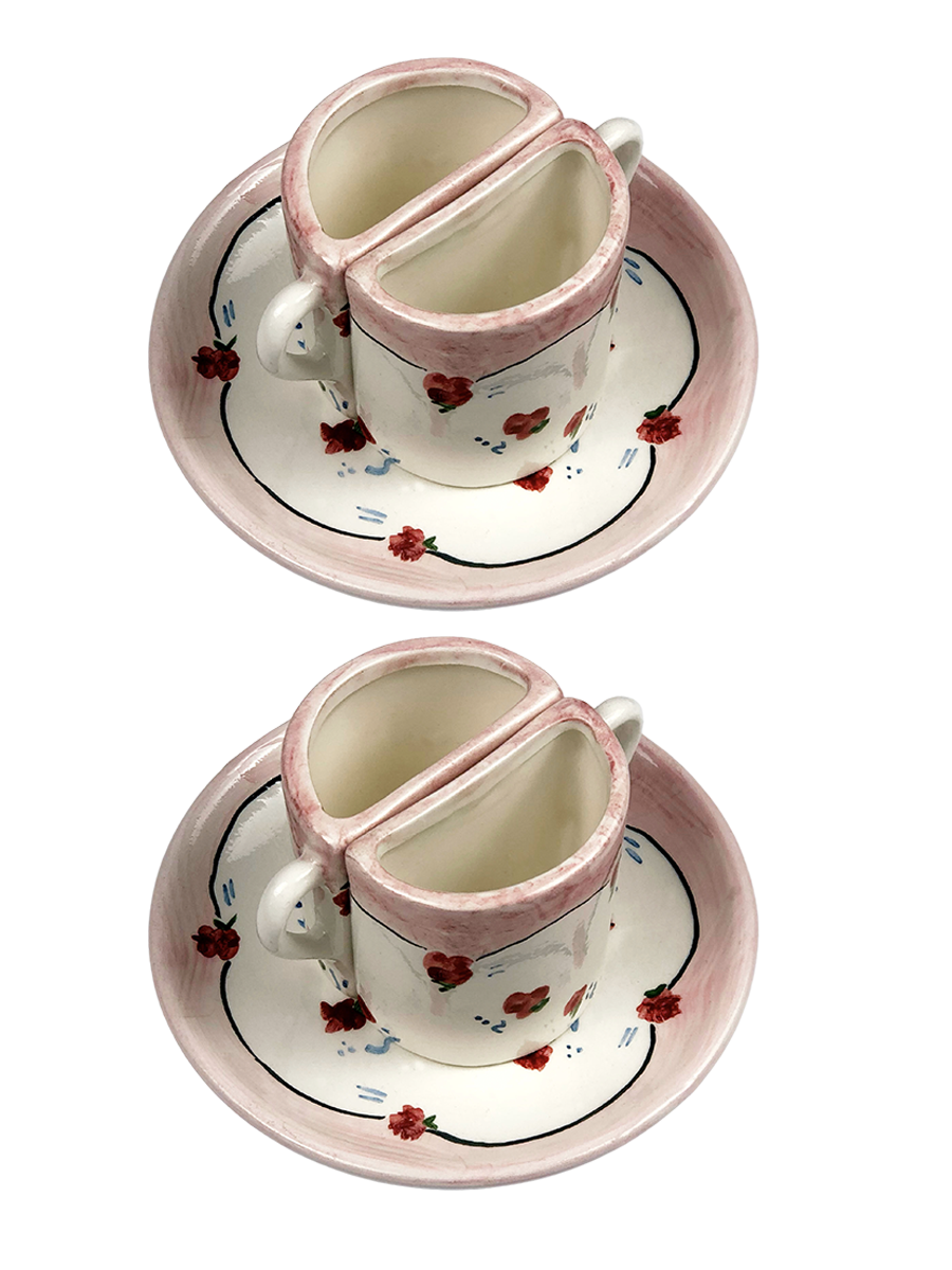 Set di tazze da caffè Tête a Tête Granny