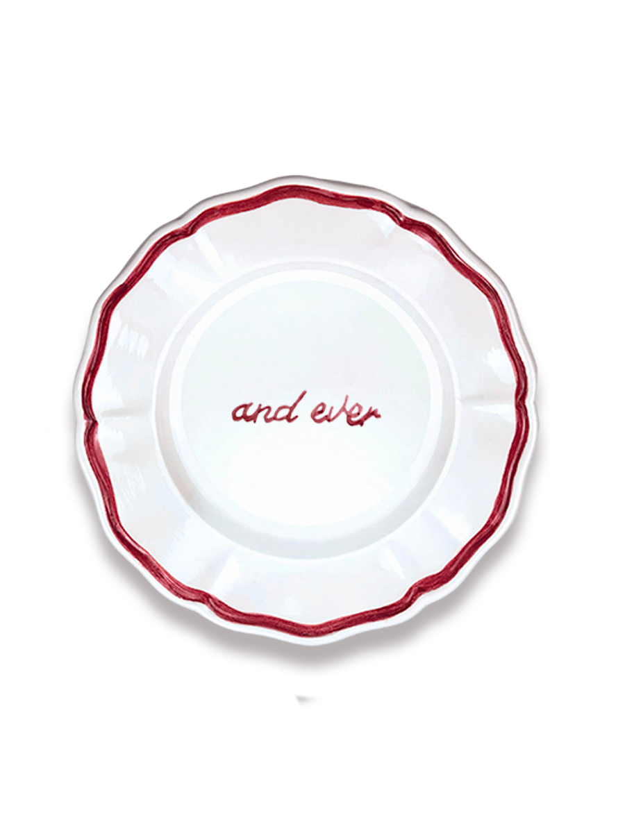 Set of 2 Plates “Forever” e “and ever”