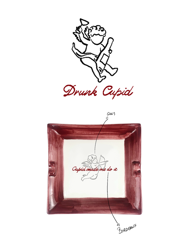 “Drunk Cupid” - Ashtray Collection