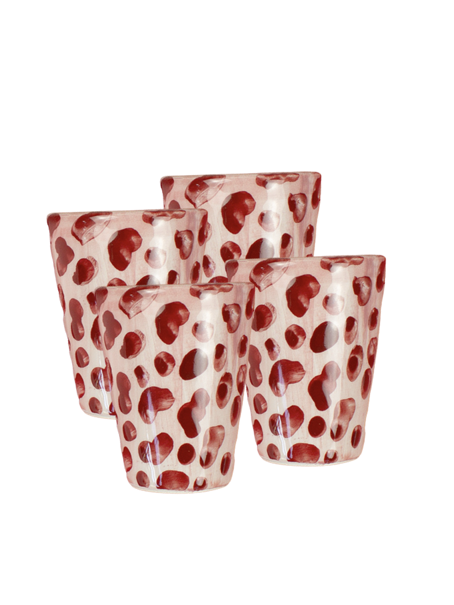 Set di bicchierini da shot - Pink Spots