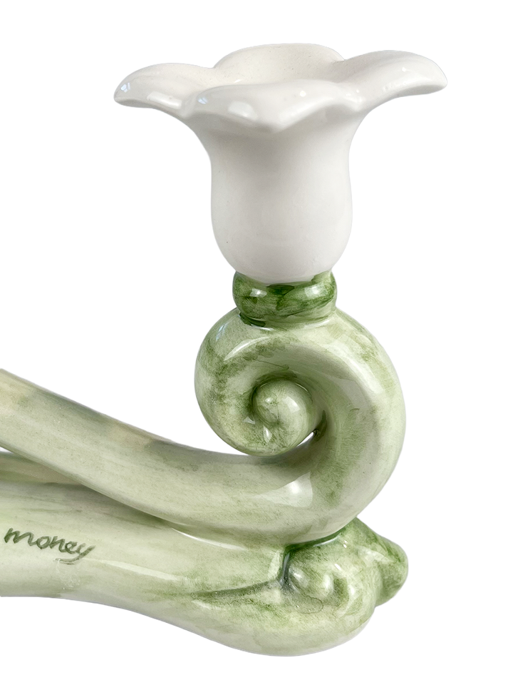 "Save Money" Candle Holder