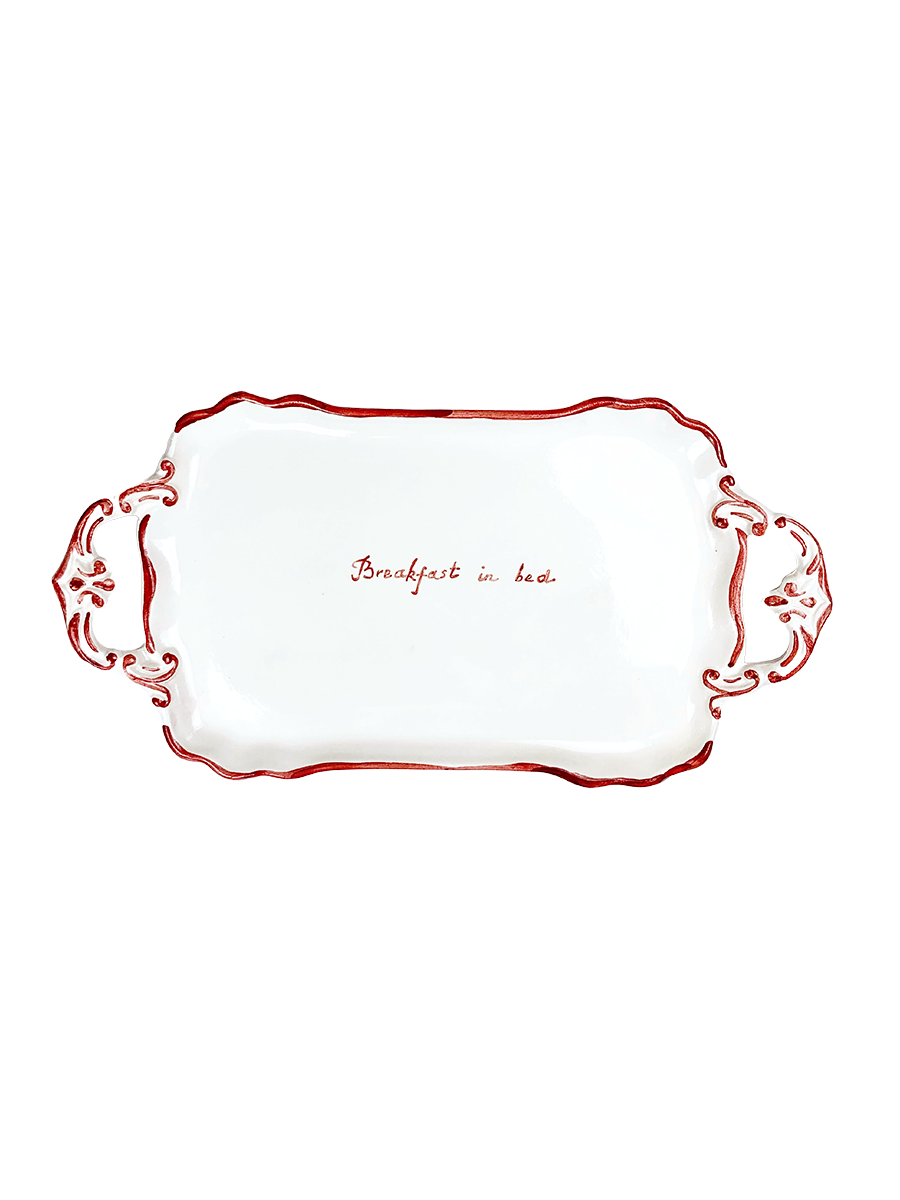 “Breakfast in bed” tray - Blue