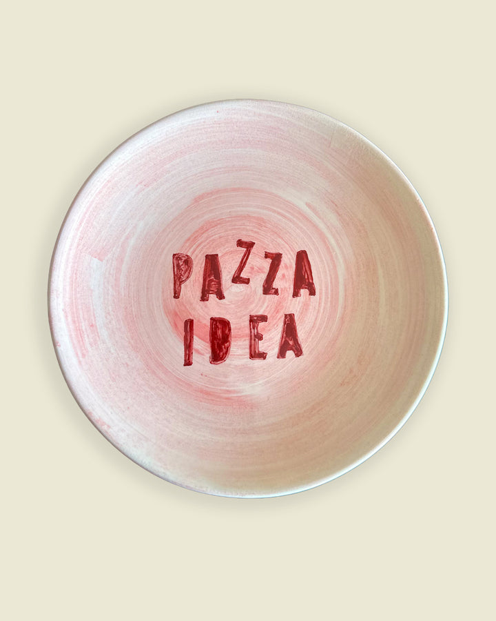 "Pazza Idea" Plate