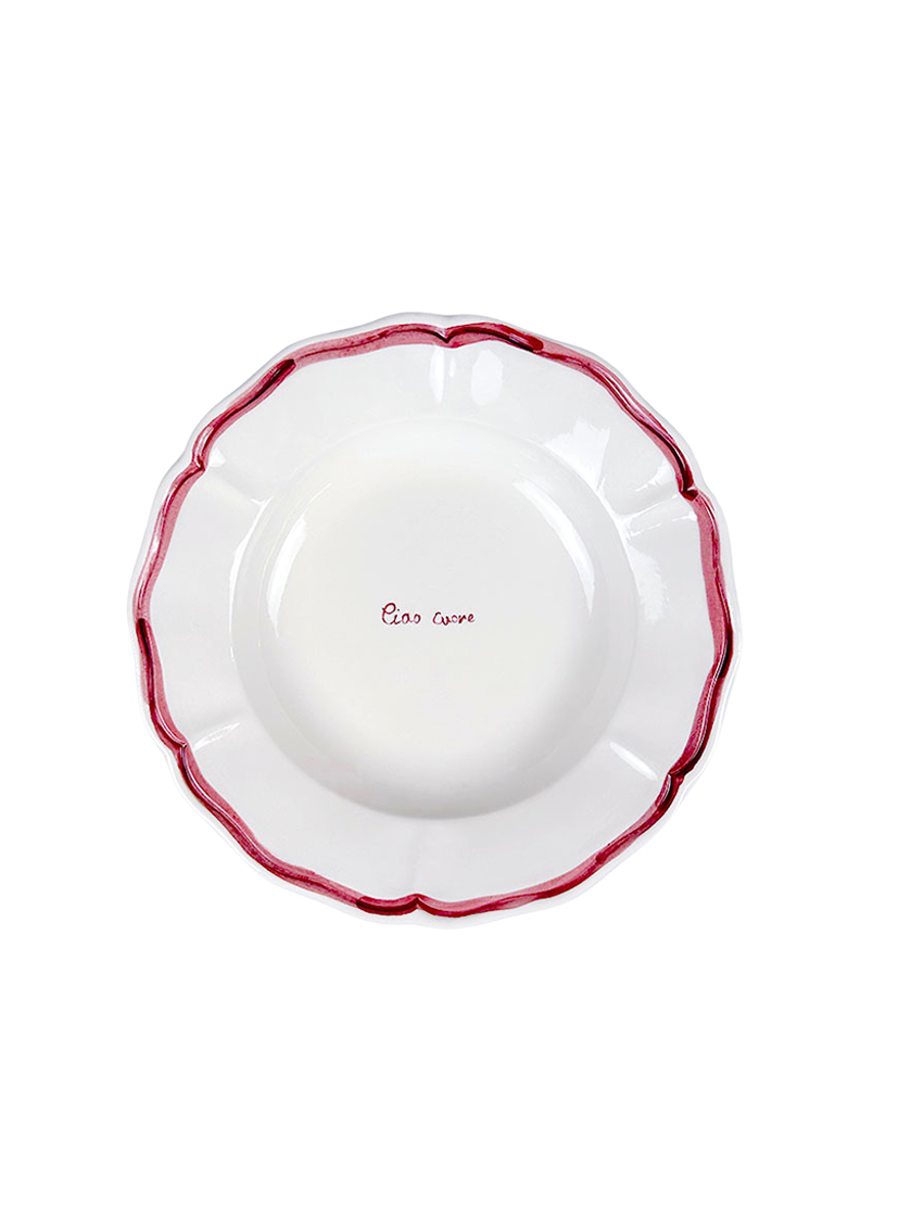 "Ciao Cuore" - Soup Plate