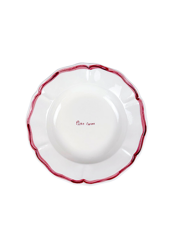 "Ciao Cuore" - Soup Plate