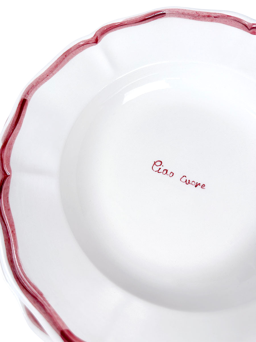 "Ciao Cuore" - Soup Plate