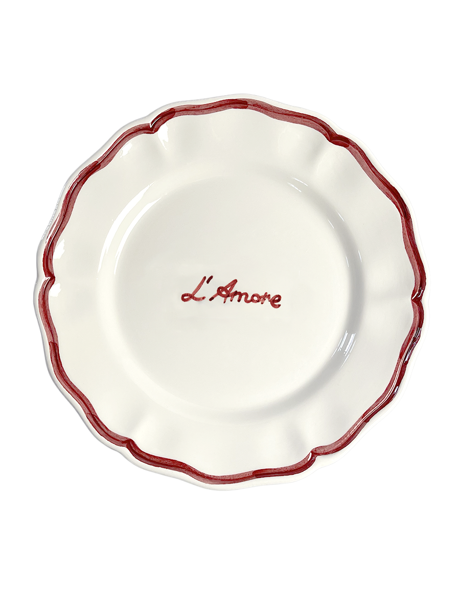“Amore”  Fil Rouge Plate