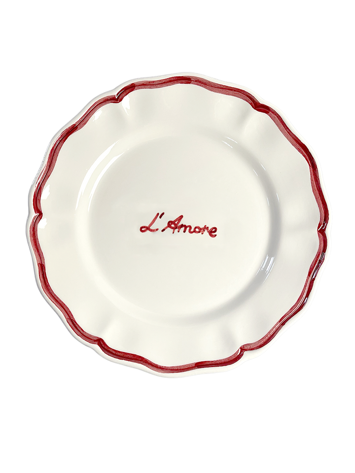 “Amore”  Fil Rouge Plate