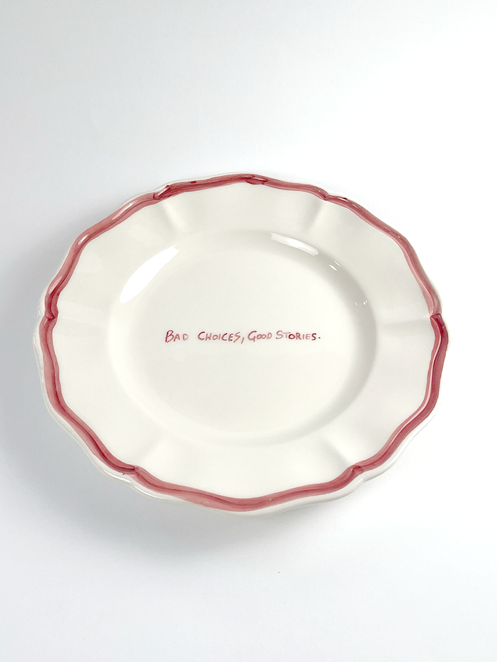 Piatto Fil Rouge  “Bad choices, good stories” 