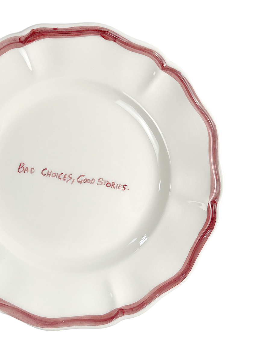 Piatto Fil Rouge  “Bad choices, good stories” 