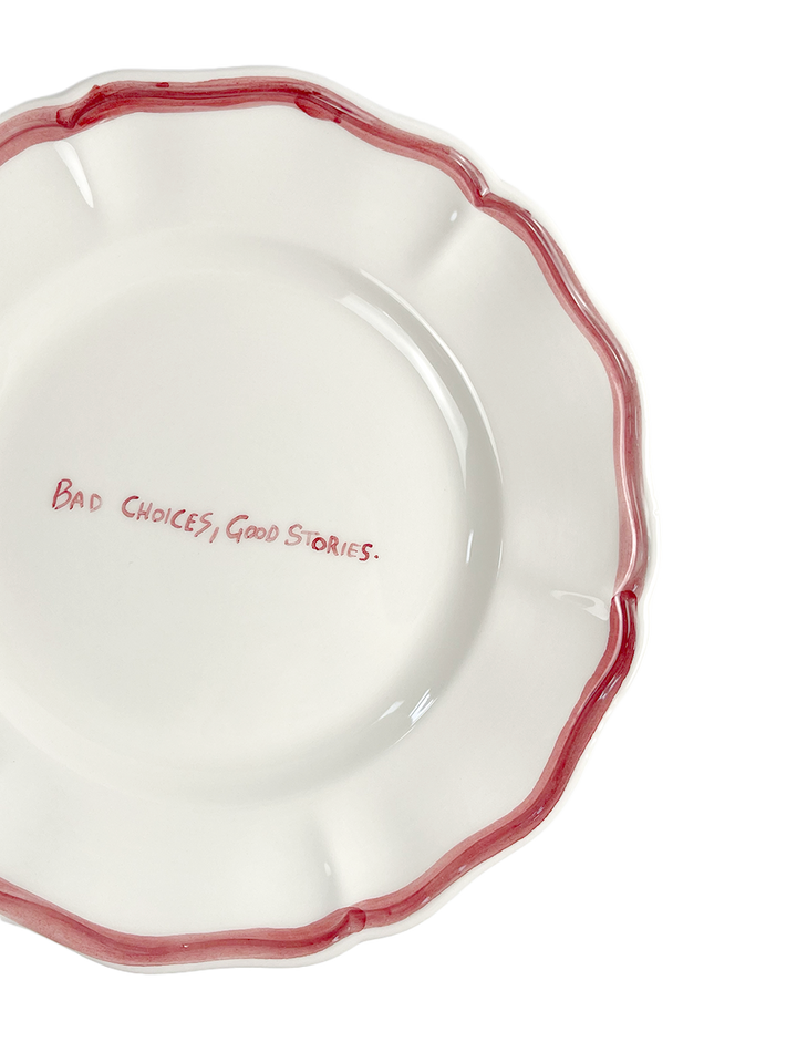 Piatto Fil Rouge  “Bad choices, good stories” 