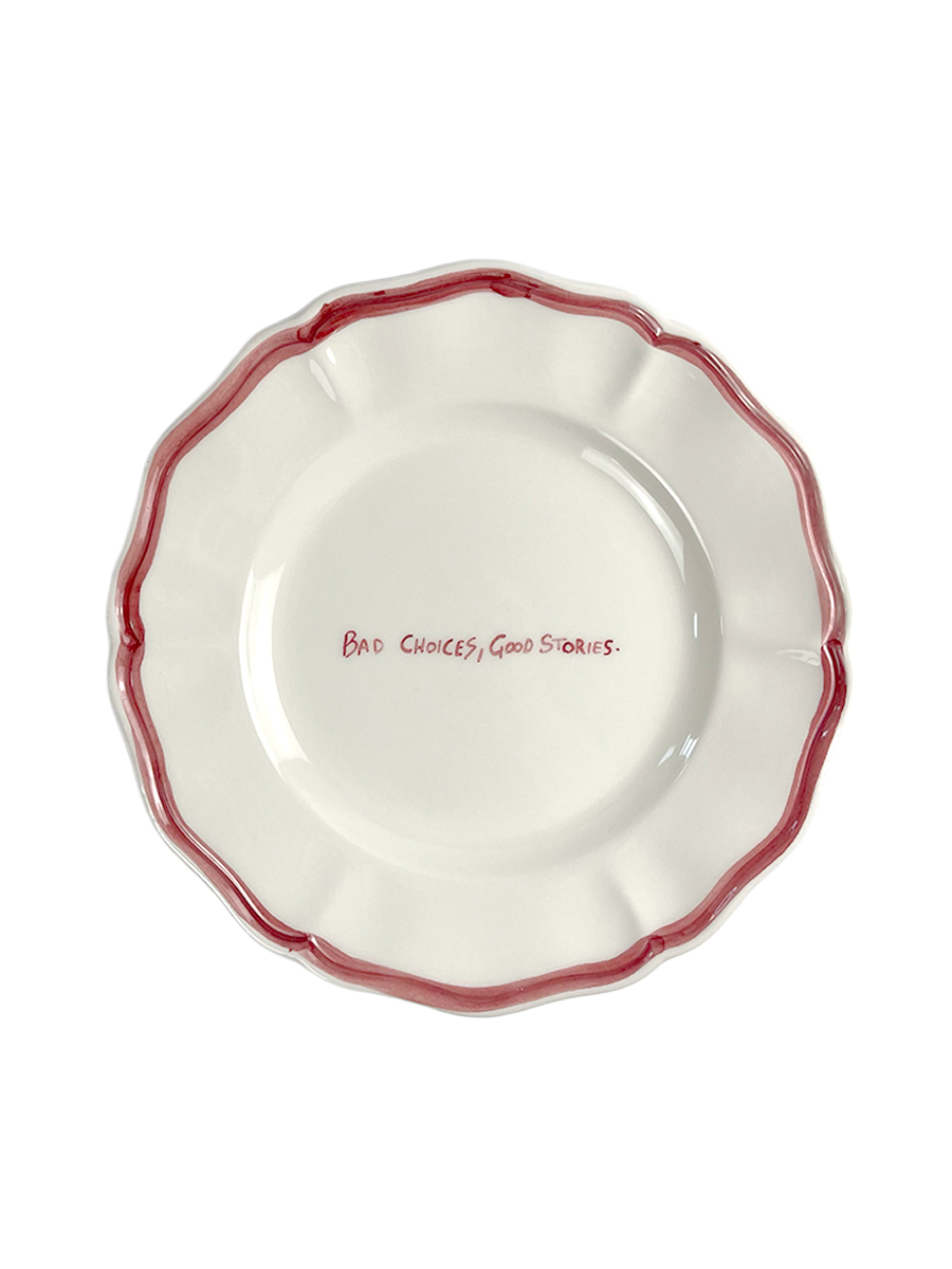 Piatto Fil Rouge  “Bad choices, good stories” 