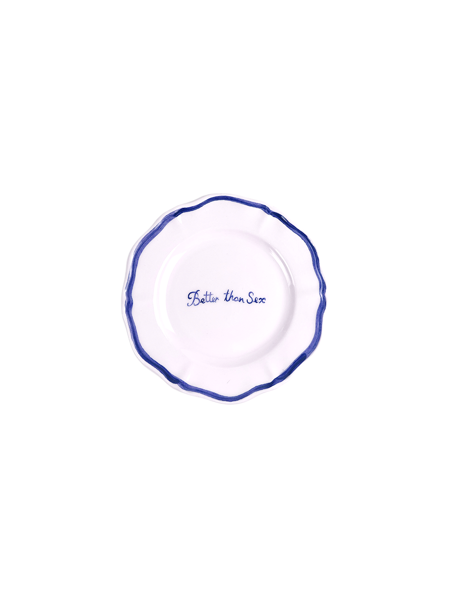 "Better than S*x" Fil Rouge Plate