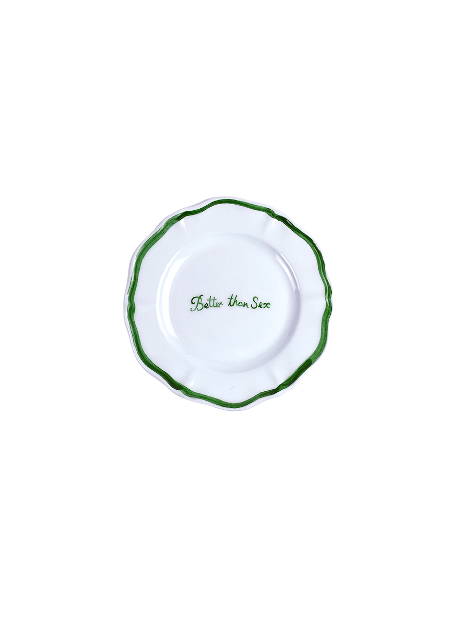 "Better than S*x" Fil Rouge Plate