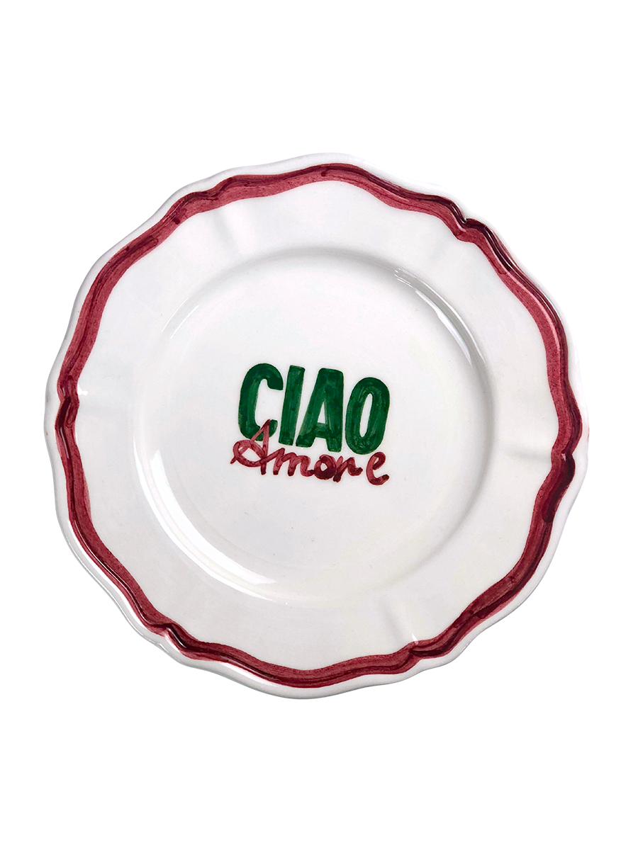 Piatto "Ciao Amore" 
