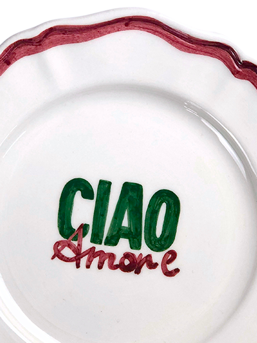 Piatto "Ciao Amore" 