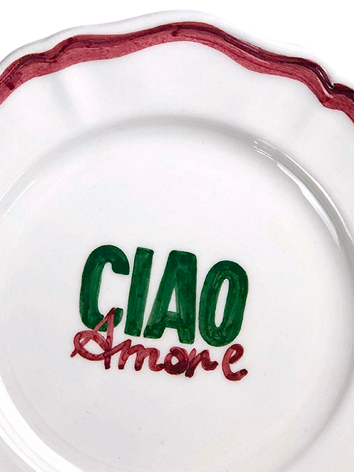 Piatto "Ciao Amore" 