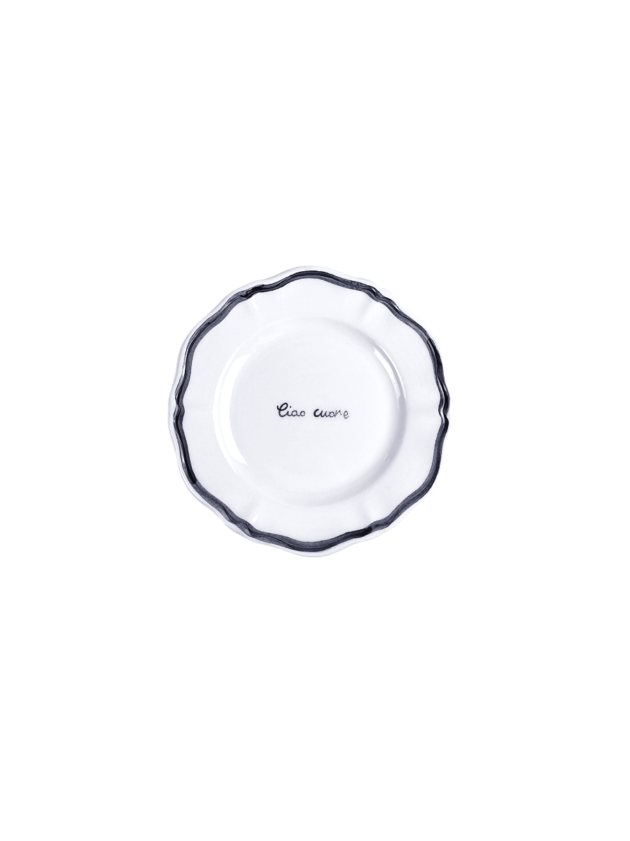 "Ciao Cuore" Fil Rouge Plate