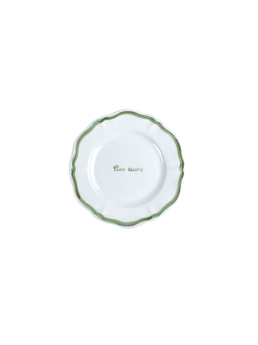"Ciao Cuore" Fil Rouge Plate