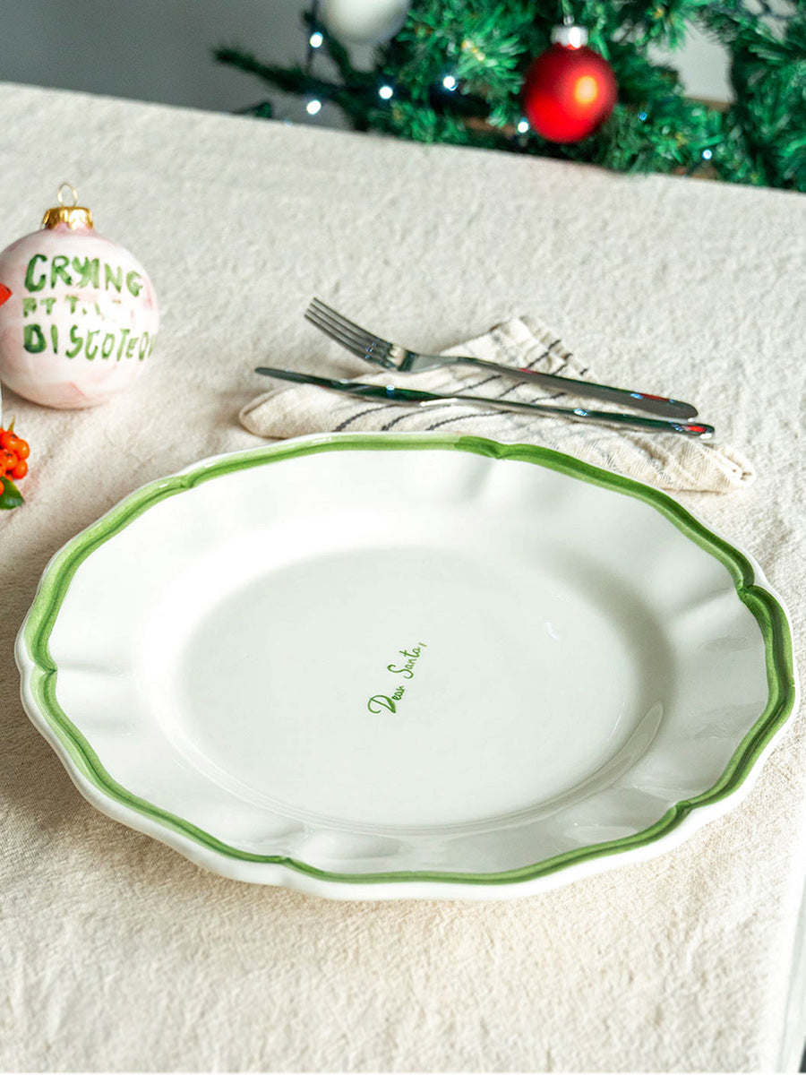 Dear Santa Big Plate