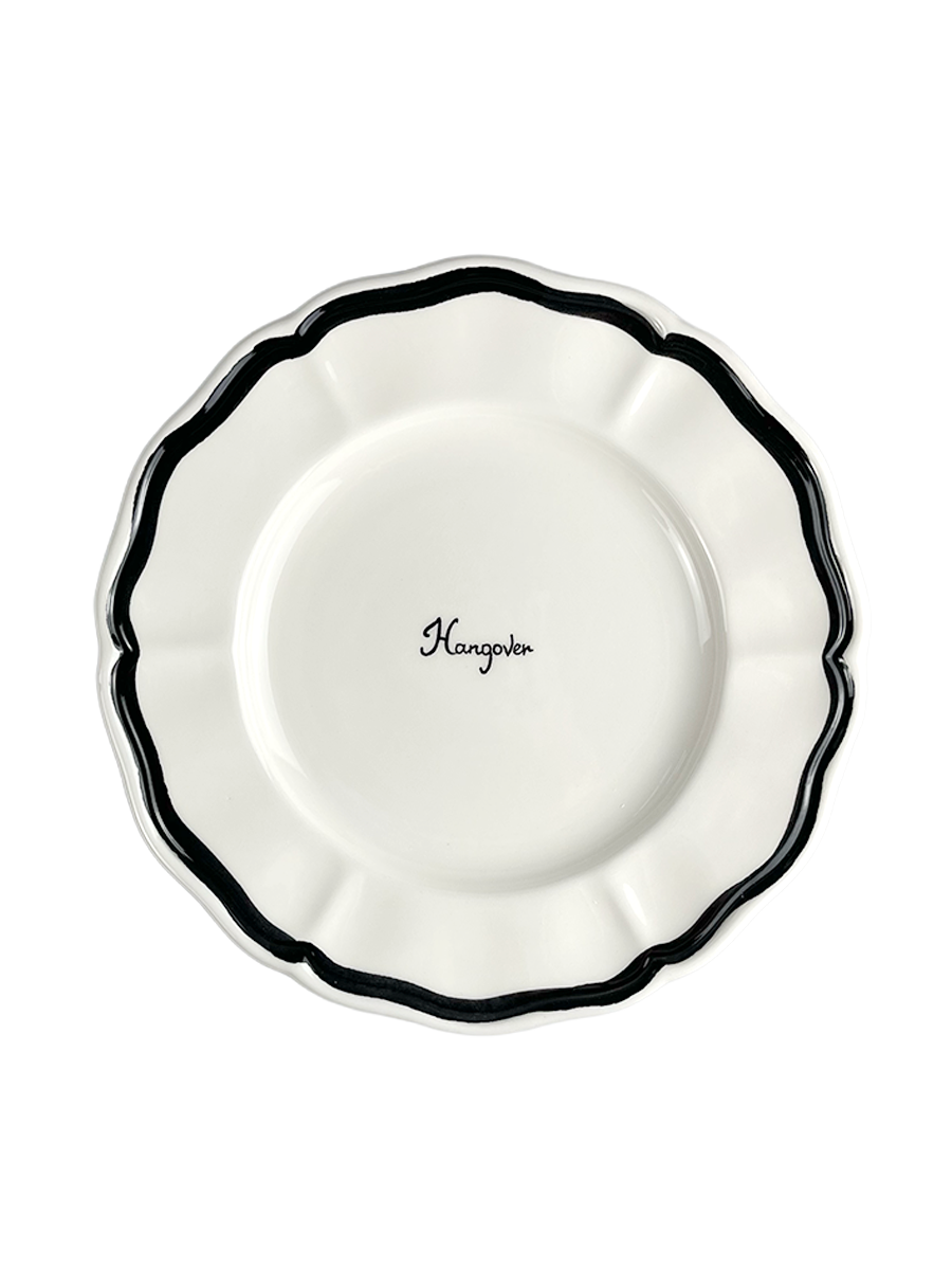 Piatto Fil Rouge "Hangover" 