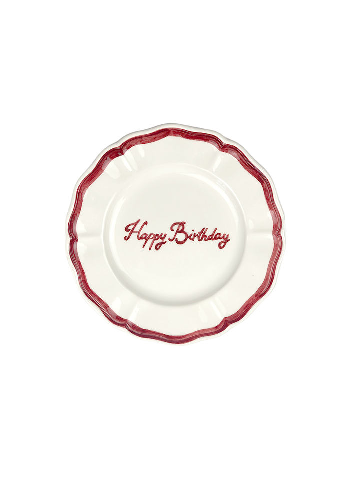 Fil Rouge “Happy Birthday”  Plate